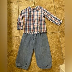 Little English Toddler Pant Set size 3t